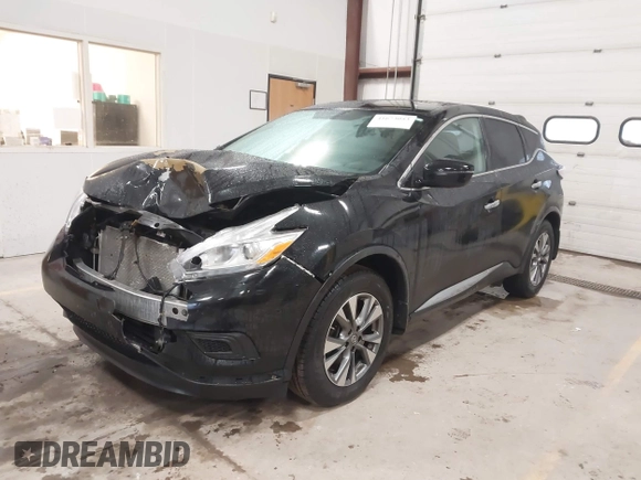 2017 Nissan Murano S with VIN 5N1AZ2MH2HN149509, listed as a IAAI auction lot 41673053 with 136,499 mi miles and . Bid and sale history available at DreamBid. Image 2.