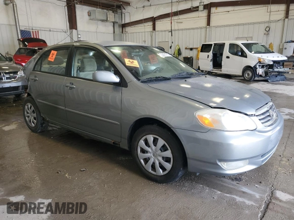 2003 Toyota Corolla CE with VIN 1NXBR32E03Z067604, listed as a Copart auction lot 54211715 with 213,194 mi miles and Clean Title. Bid and sale history available at DreamBid. Image 4.