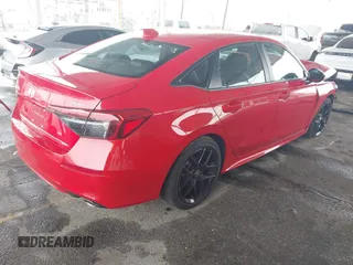 2022 Honda Civic Sedan Sport with VIN 2HGFE2F56NH528026, listed as a IAAI auction lot 41916760 with 10,496 mi miles. Bid and sale history available at carsss.com. Image 4.