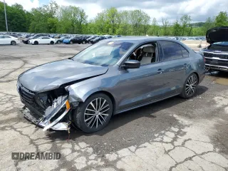 2016 Volkswagen Jetta Sport with VIN 3VWB17AJ6GM363977, listed as a Copart auction lot 55992475 with Not provided miles and Salvage title. Bid and sale history available at DreamBid. Image 1.