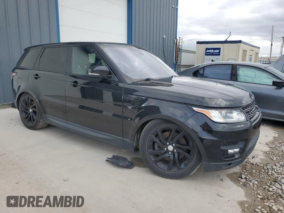 2016 Land Rover Range Rover Sport HSE with VIN SALWR2PF8GA119370, listed as a Copart auction lot 45590635 with 121,233 mi miles and Clean title. Bid and sale history available at DreamBid. Image 4.