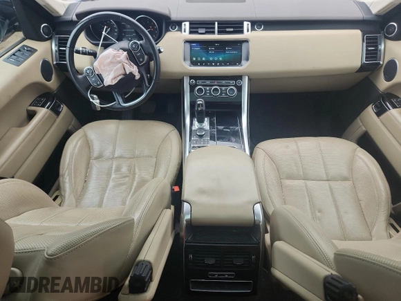 2017 Land Rover Range Rover Sport HSE z VIN SALWR2FV4HA166101, wystawiony jako Copart lot #64645835 z przebiegiem 62 046 mil mil oraz Szkoda całkowita • Salvage title. Historia ofert i sprzedaży dostępna na DreamBid. Obrazek 8.