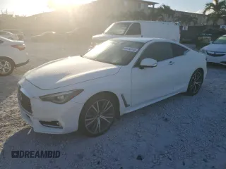 2017 Infiniti Q60 Premium with VIN JN1EV7EL3HM552778, listed as a Copart auction lot 44788745 with 63,118 mi miles and Salvage Title. Bid and sale history available at carsss.com. Image 1.