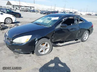 2007 Honda Accord Cpe LX with VIN 1HGCM72357A004164, listed as a IAAI auction lot 41702034 with 1 mi miles. Bid and sale history available at carsss.com. Image 2.