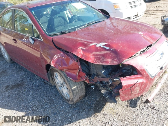 2017 Subaru Legacy Premium with VIN 4S3BNAH65H3021381, listed as a IAAI auction lot 41971206 with Not Provided miles and . Bid and sale history available at DreamBid. Image 6.