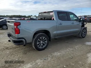 2024 Chevrolet Silverado 1500 RST with VIN 1GCPDEEK4RZ234029, listed as a Copart auction lot 41975645 with 10,975 mi miles and Salvage Title. Bid and sale history available at DreamBid. Image 3.