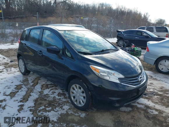 2016 Nissan Note S Plus with VIN 3N1CE2CP4GL382827, listed as a IAAI auction lot 41361028 with 134,407 mi miles and . Bid and sale history available at DreamBid. Image 1.