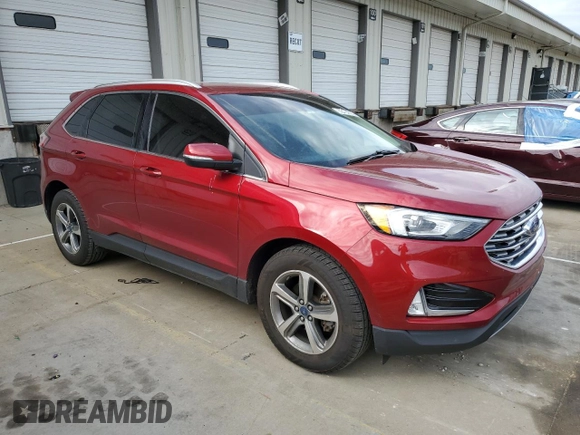 2019 Ford Edge SEL z VIN 2FMPK3J93KBC70523, wystawiony jako Copart lot #53424725 z przebiegiem 71 472 mil mil oraz Szkoda całkowita • Salvage title. Historia ofert i sprzedaży dostępna na DreamBid. Obrazek 4.