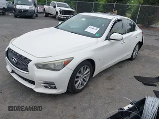 2014 Infiniti Q50 Sport with VIN JN1BV7AP5EM682486, listed as a IAAI auction lot 42286414 with 274,696 mi miles and . Bid and sale history available at DreamBid. Image 17.