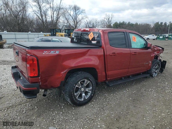 2016 Chevrolet Colorado 4WD Z71 with VIN 1GCGTDE37G1170327, listed as a Copart auction lot 52643415 with 108,092 mi miles and Non Repairable. Bid and sale history available at carsss.com. Image 3.