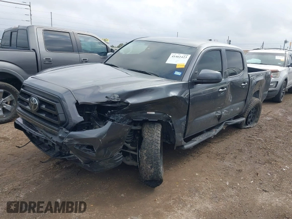 2023 Toyota Tacoma SR with VIN 3TYCZ5AN5PT138770, listed as a IAAI auction lot 41461423 with 19,785 mi miles and . Bid and sale history available at DreamBid. Image 6.