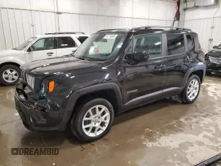 2020 Jeep Renegade Latitude z VIN ZACNJBBB4LPL97771, wystawiony jako Copart lot #54776085 z przebiegiem 106 326 mil mil oraz Szkoda całkowita • Salvage title. Historia ofert i sprzedaży dostępna na DreamBid. Obrazek 1.