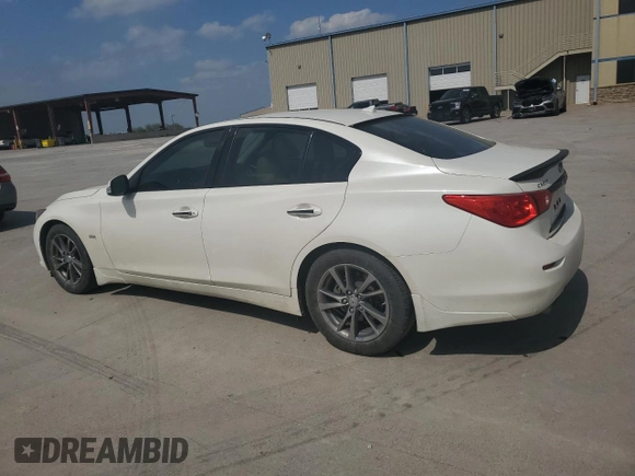 2017 Infiniti Q50 Sport z VIN JN1EV7AP0HM740361, wystawiony jako Copart lot #53375985 z przebiegiem 72 377 mil mil oraz Szkoda całkowita • Salvage title. Historia ofert i sprzedaży dostępna na DreamBid. Obrazek 2.