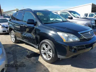 2008 Lexus RX 400h with VIN JTJHW31U582866777, listed as a IAAI auction lot 41880851 with 211,495 mi miles and . Bid and sale history available at DreamBid. Image 1.