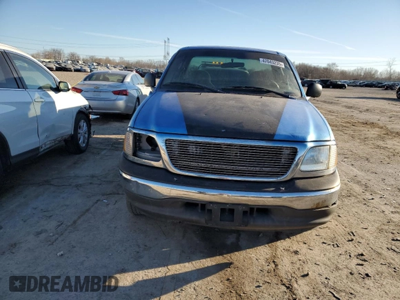 2003 Ford F-150 XL with VIN 1FTRF17293NB24844, listed as a Copart auction lot 47043235 with 180,520 mi miles and Clean Title. Bid and sale history available at DreamBid. Image 5.