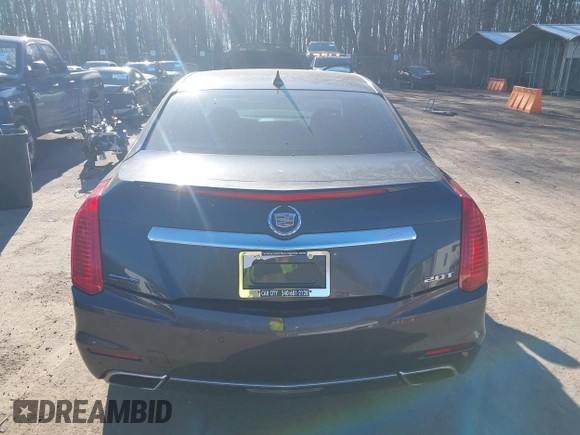 2014 Cadillac CTS Luxury RWD with VIN 1G6AR5SX0E0180611, listed as a IAAI auction lot 41366268 with 122,040 mi miles. Bid and sale history available at carsss.com. Image 16.