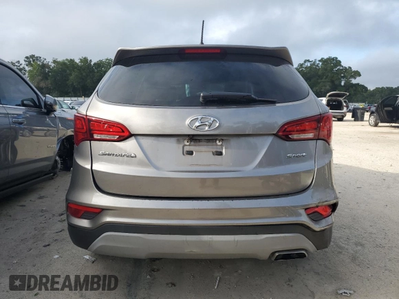 2018 Hyundai Santa Fe 2.4L with VIN 5NMZT3LB4JH096309, listed as a Copart auction lot 64738135 with 109,583 mi miles and Salvage title. Bid and sale history available at DreamBid. Image 6.