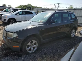 2007 BMW X3 3.0si with VIN WBXPC93467WF17499, listed as a Copart auction lot 61567555 with 157,236 mi miles and Clean title. Bid and sale history available at DreamBid. Image 1.