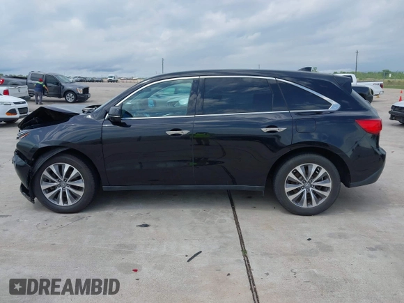 2015 Acura MDX Technology with VIN 5FRYD3H44FB005534, listed as a IAAI auction lot 42107208 with 56,347 mi miles and . Bid and sale history available at DreamBid. Image 13.