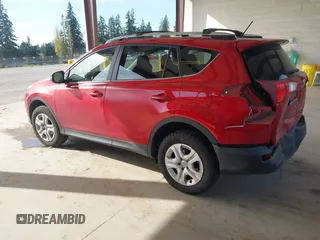 2015 Toyota RAV4 LE with VIN JTMBFREV7FJ034732, listed as a IAAI auction lot 42050858 with 45,749 mi miles. Bid and sale history available at carsss.com. Image 3.