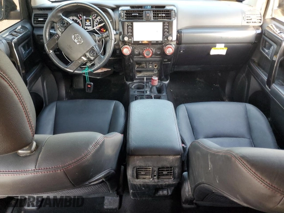 2023 Toyota 4Runner TRD Off Road Premium with VIN JTERU5JR8P6206787, listed as a Copart auction lot 54021565 with 69,724 mi miles and Salvage title. Bid and sale history available at DreamBid. Image 8.