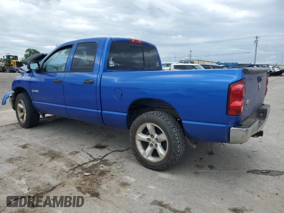 2008 Dodge 1500 SLT z VIN 1D7HA18NX8J112676, wystawiony jako Copart lot #54801635 z przebiegiem 196 758 mil mil oraz Szkoda całkowita • Salvage title. Historia ofert i sprzedaży dostępna na DreamBid. Obrazek 2.