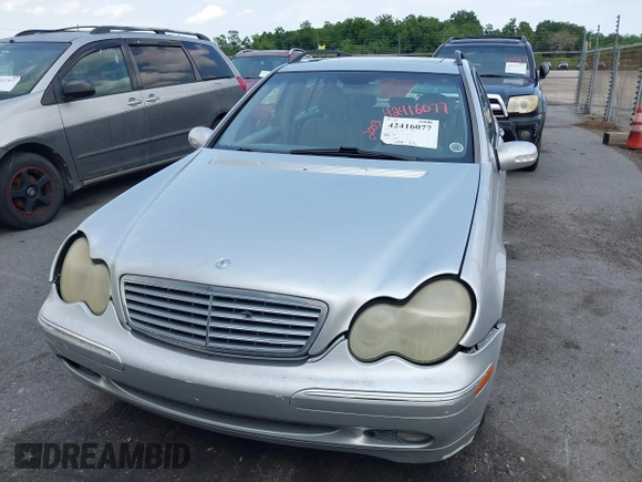 2003 Mercedes-Benz C 240 with VIN WDBRH61J03F325869, listed as a IAAI auction lot 42416077 with Not provided miles and . Bid and sale history available at DreamBid. Image 6.