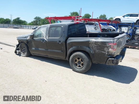 2022 Nissan Frontier S with VIN 1N6ED1EKXNN610697, listed as a IAAI auction lot 41241624 with 17,897 mi miles. Bid and sale history available at carsss.com. Image 3.