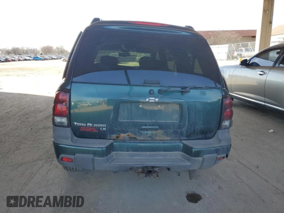 2006 Chevrolet TrailBlazer LS with VIN 1GNET16S166139126, listed as a Copart auction lot 48789015 with 191,237 mi miles and Non Repairable. Bid and sale history available at DreamBid. Image 6.