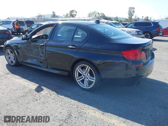 2013 BMW 5 Series 535i with VIN WBAFR7C58DC827374, listed as a IAAI auction lot 41942647 with 130,586 mi miles and . Bid and sale history available at DreamBid. Image 3.
