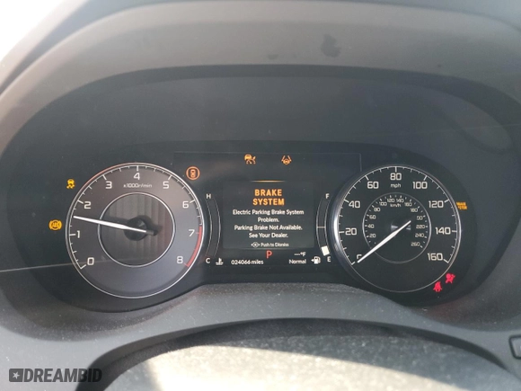 2022 Acura RDX w/Technology Package with VIN 5J8TC1H5XNL007460, listed as a Copart auction lot 70968794 with 24,066 mi miles and Salvage Title. Bid and sale history available at carsss.com. Image 9.