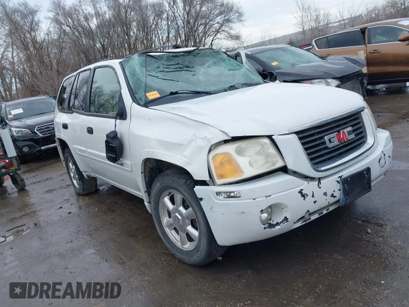 2005 GMC Envoy SLT with VIN 1GKDT13S352165407, listed as a IAAI auction lot 41345208 with 251,468 mi miles. Bid and sale history available at carsss.com. Image 1.