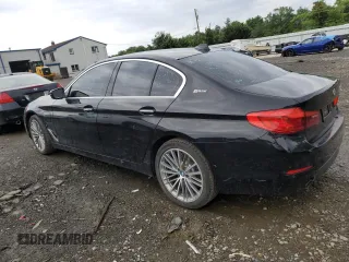 2018 BMW 5 Series 530e xDrive with VIN WBAJB1C55JB374313, listed as a Copart auction lot 62969295 with 70,596 mi miles and Clean title. Bid and sale history available at DreamBid. Image 2.