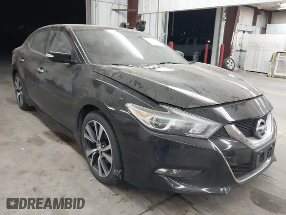 2017 Nissan Maxima SV with VIN 1N4AA6AP5HC430879, listed as a IAAI auction lot 40305056 with 95,920 mi miles. Bid and sale history available at carsss.com. Image 1.