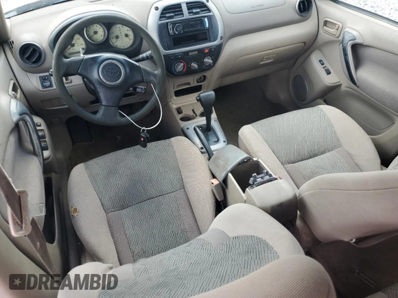 2001 Toyota RAV4 z VIN JTEGH20V010035813, wystawiony jako Copart lot #60346085 z przebiegiem Nie podano mil oraz Czysty tytuł • Clean title. Historia ofert i sprzedaży dostępna na DreamBid. Obrazek 8.