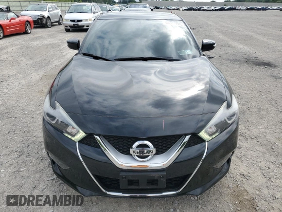 2017 Nissan Maxima SL with VIN 1N4AA6AP6HC432009, listed as a Copart auction lot 65593765 with 32,518 mi miles and Salvage title. Bid and sale history available at DreamBid. Image 5.