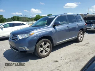 2012 Toyota Highlander Limited with VIN 5TDDK3EH4CS128884, listed as a Copart auction lot 57292665 with 237,093 mi miles and Salvage title. Bid and sale history available at DreamBid. Image 1.