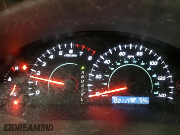 2009 Toyota Camry with VIN 4T1BE46K59U820179, listed as a Copart auction lot 50452075 with 152,117 mi miles and Salvage Title. Bid and sale history available at DreamBid. Image 9.