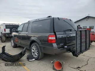 2016 Ford Expedition Max Limited with VIN 1FMJK2AT0GEF14541, listed as a Copart auction lot 85571524 with 74,536 mi miles and Salvage title. Bid and sale history available at DreamBid. Image 2.