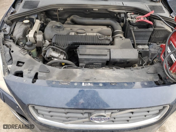 2013 Volvo S60 T5 with VIN YV1612FH7D2175933, listed as a Copart auction lot 46346045 with 134,826 mi miles and Salvage Title. Bid and sale history available at carsss.com. Image 13.