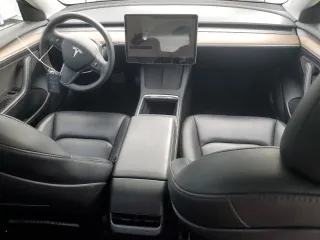 2023 Tesla Model 3 with VIN 5YJ3E1EA9PF450392, listed as a Copart auction lot 48534385 with 36,829 mi miles and Salvage Title. Bid and sale history available at DreamBid. Image 8.