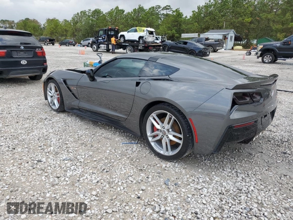 2015 Chevrolet Corvette 2LT with VIN 1G1YC2D78F5115057, listed as a Copart auction lot 78951394 with 115,086 mi miles and Clean Title. Bid and sale history available at carsss.com. Image 2.