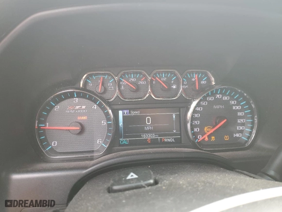 2018 Chevrolet Silverado 1500 LT with VIN 2GCVKREC7J1106703, listed as a Copart auction lot 43283895 with 163,303 mi miles and Salvage Title. Bid and sale history available at carsss.com. Image 9.