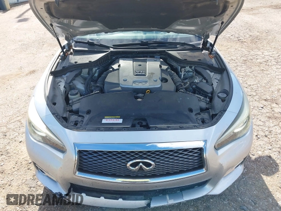 2015 Infiniti Q50 Premium z VIN JN1BV7AP1FM346254, wystawiony jako IAAI lot #42147947 z przebiegiem 147 737 mil mil oraz . Historia ofert i sprzedaży dostępna na DreamBid. Obrazek 10.