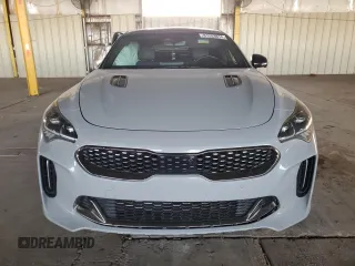 2022 Kia Stinger GT2 with VIN KNAE55LC8N6111584, listed as a Copart auction lot 81283814 with 44,654 mi miles and Salvage Title. Bid and sale history available at DreamBid. Image 5.
