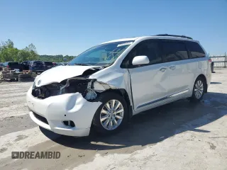 2011 Toyota Sienna XLE AAS с VIN 5TDYK3DC3BS084866, выставлен на аукционе Copart как лот 56880465 с пробегом 216 357 миль миль и Списание • Salvage title. История ставок и продаж доступна на DreamBid. Изображение 1.