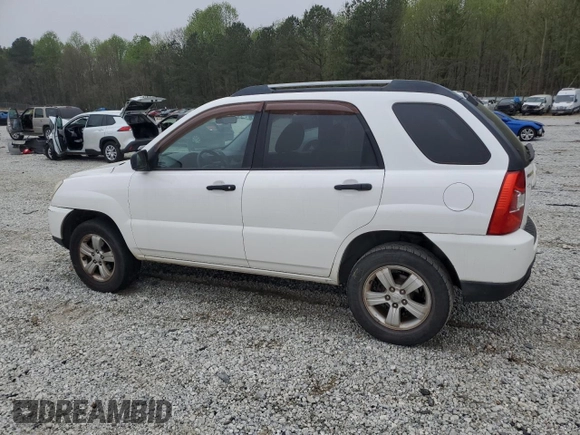 2009 Kia Sportage LX with VIN KNDJF724597575968, listed as a Copart auction lot 51495515 with 164,652 mi miles and Salvage Title. Bid and sale history available at carsss.com. Image 2.