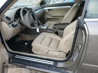 2005 Audi A4 1.8T with VIN WAUBC48H85K021690, listed as a Copart auction lot 80218614 with 107,593 mi miles and Salvage Title. Bid and sale history available at carsss.com. Image 7.