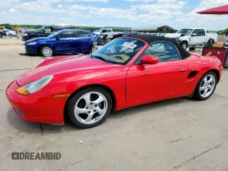 1999 Porsche Boxster with VIN WP0CA2985XU624779, listed as a Copart auction lot 59558865 with 83,318 mi miles and Clean title. Bid and sale history available at DreamBid. Image 1.