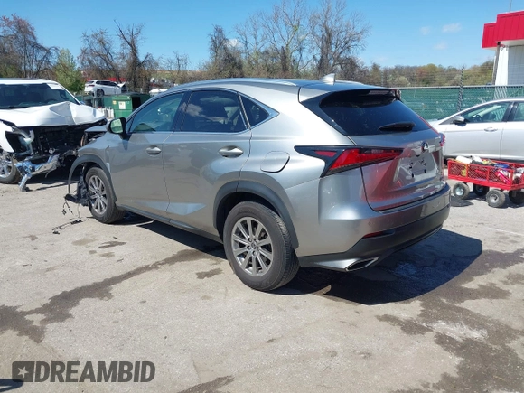 2021 Lexus NX 300 with VIN JTJDARDZ4M2259464, listed as a IAAI auction lot 41984305 with 26,505 mi miles and . Bid and sale history available at DreamBid. Image 3.